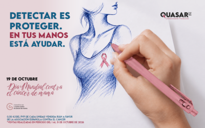 Octubre Rosa 2026: vuelve el bolígrafo detectable rosa de QUASAR.